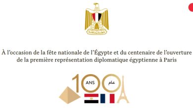 صورة احتفالية مصرية كبرى في باريس